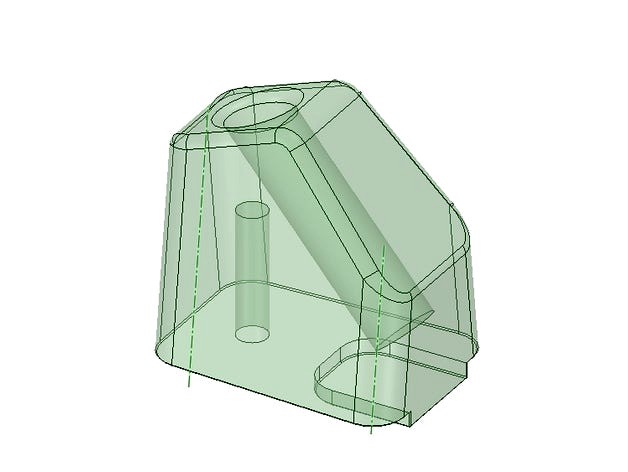 landing legs holder/mount for QR400 by maulwurfpauli