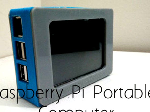 Raspberry Pi Portable Computer by zachsousa1