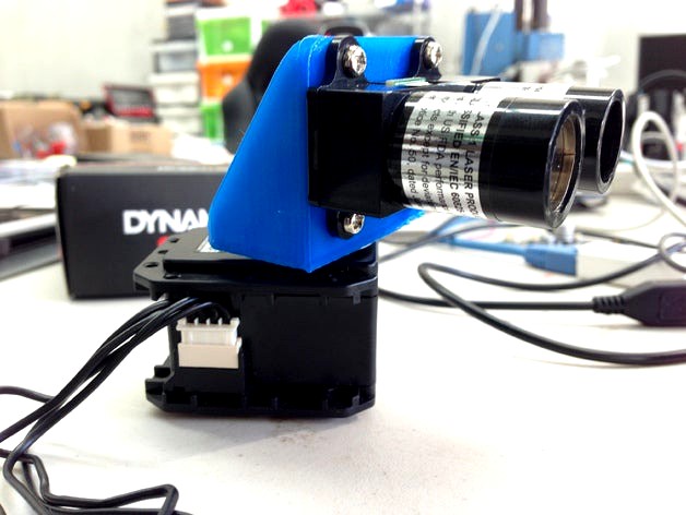 Lidar Lite mount for Dynamixel by Camow7
