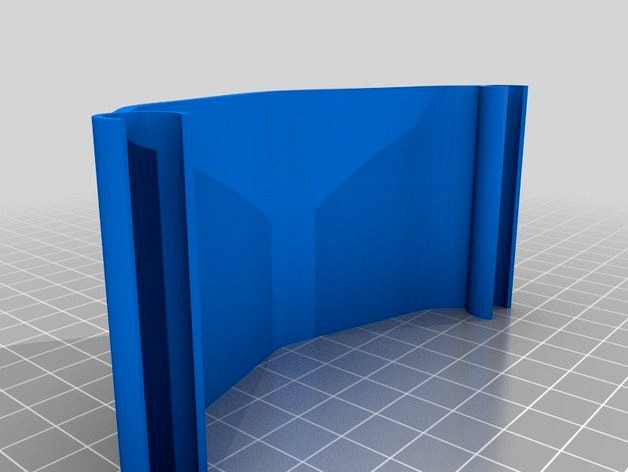 Shapeoko 2 X Axis Drag Chain Slider by BikeJunky