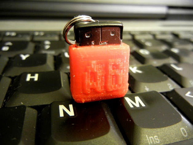 USB cap for a mini SanDisk drive by andreub