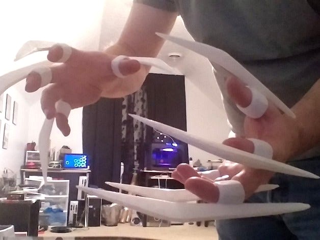 Sith Stalker Finger Blades by Baddog01