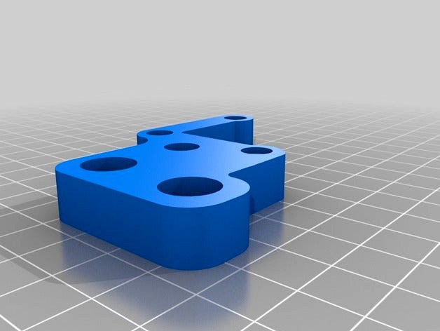 Prusa i3 Rework - Y-motor Reverse edition with 608 bearing by FDMTech