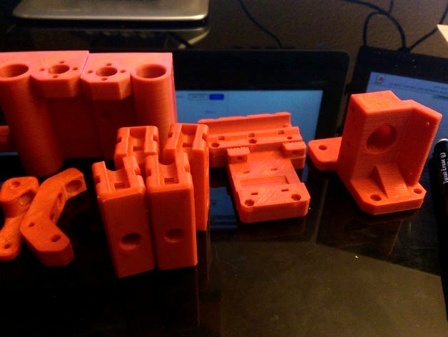 Prusa i3 rework printed parts by skyalchemist0