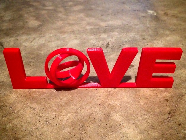 LOVE Gimbal by DesignMakeTeach