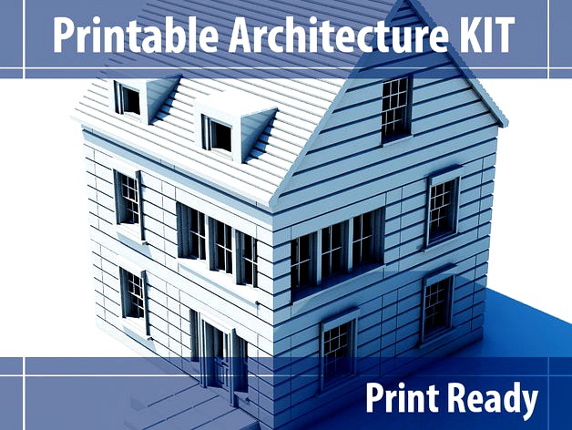 Printable Architecture Kit Series 3 by ArchitectureKIT