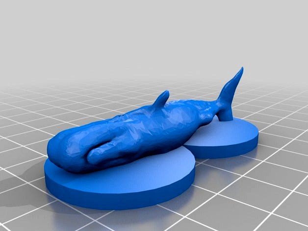 heroclix dead whale by UVKnight