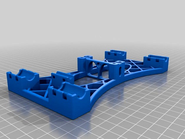Prusa I3/Wilson Y-Carriage for use with MRice's single piece Y-ends (with solidworks source) by charlie68
