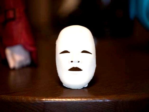 Noh mask by Saiga
