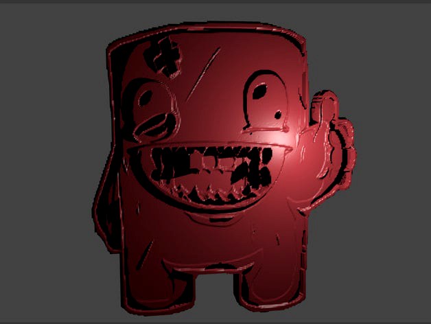 Super Meat Boy Plaque by AwesomeA