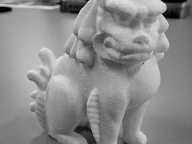 Japanese Guardian Lion by artsmia