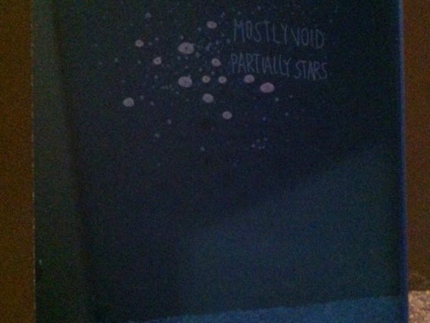 Night Vale Mostly Void Partially Stars by DarknessDragon