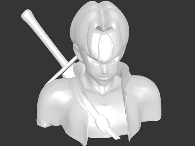 Trunks Bust by AwesomeA