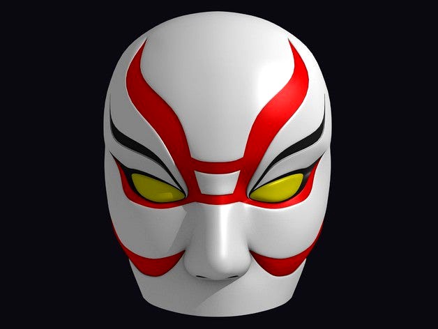 Big Hero 6 Yokai Mask by Jtm