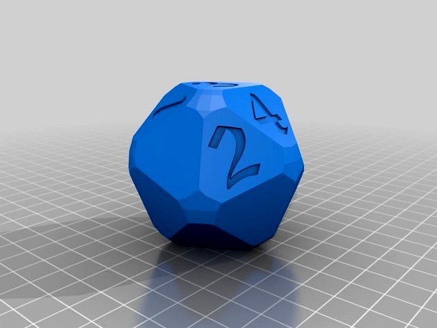 Rounded version of thing 619672 -- 20 sided die shift knob (5 speed) by SupraGuy