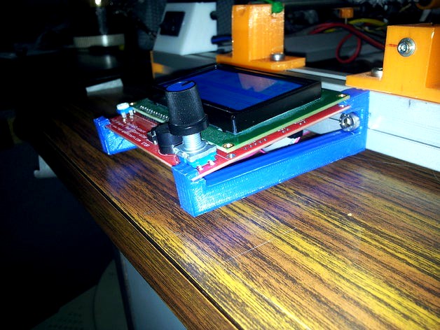 LCD 12864 Support 30x30 extrusion by onkaloompa