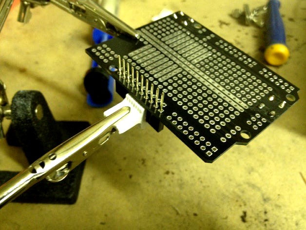 Header Pin Soldering Jig by marmotjr