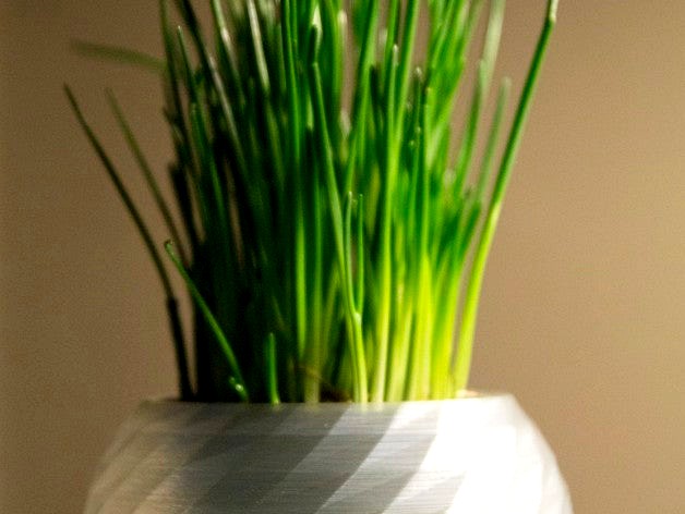 Spheric polygonal vase by KFix