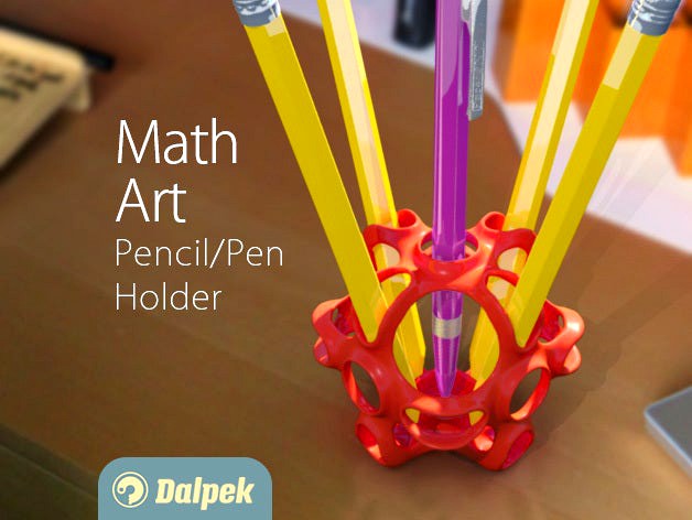 MathArt Pencil and Pen Holder by Dalpek