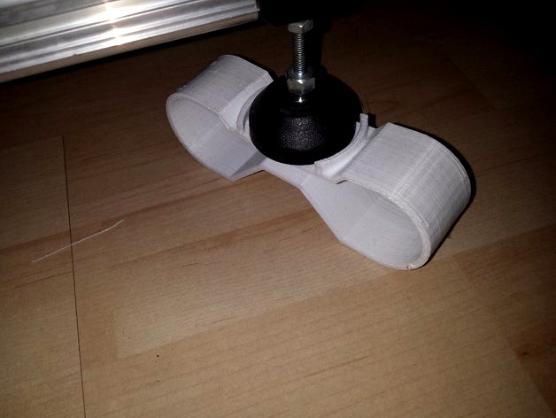 Anti vibration foot for Velleman K8200 by SeveQ