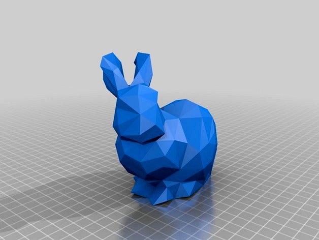 Low Poly Bunny by Sailor96