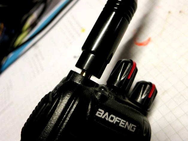 Baofeng BF-888S Antenna adapter fill ring by Laagvlieger