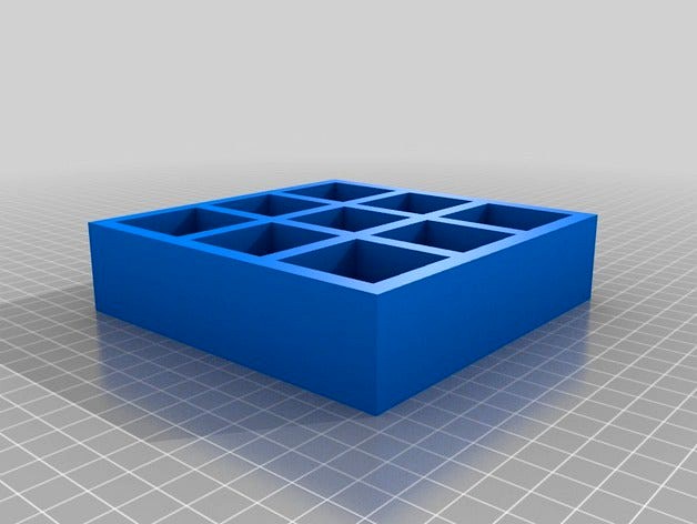 Tic-Tac-Toe Board by chrisdavekos