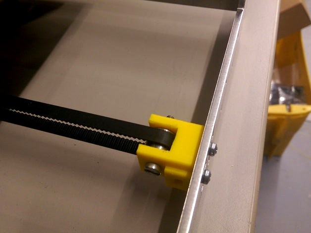 Y idler for Prusa i3 Steel in OpenSCAD by Professional3D