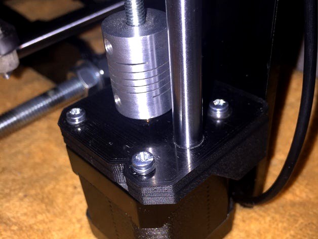 Motor mount Z Axis for Prusa i3 Rework by Sirjoe