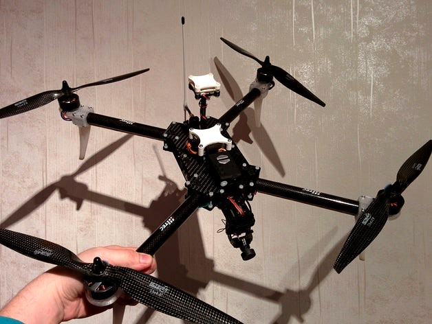570-size quadcopter frame by jkoljo