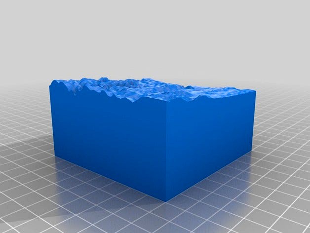 Caprock Canyon Topography by Drazen