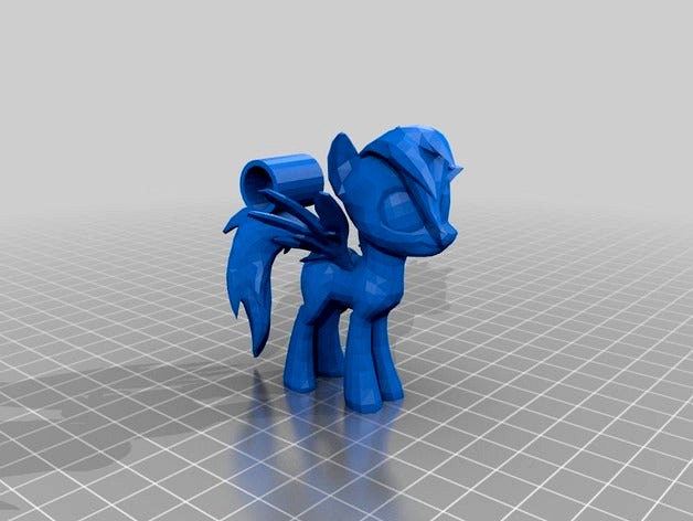 Rainbow Dash Keychain by g33k_girl