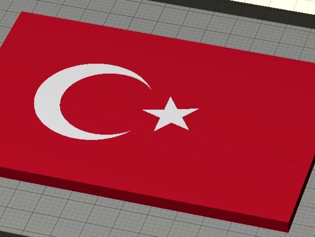 Turkish Flag - Türk Bayrak by Pozitra