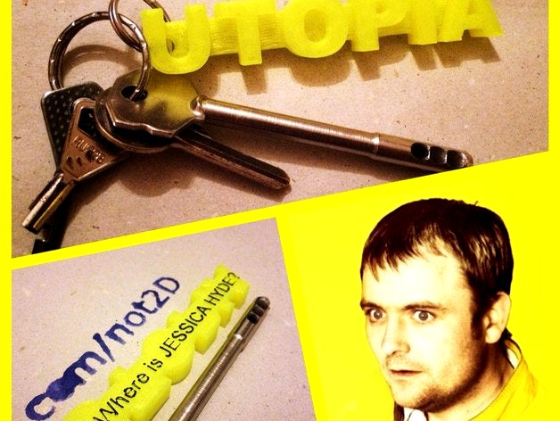 KEYCHAIN UTOPIA by not2D