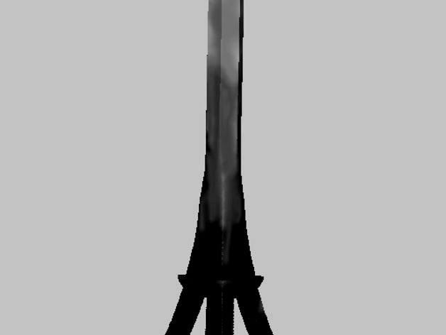 Eiffel Tower #JeSuisCharlie (Charlie Hebdo) by Jesustabakko