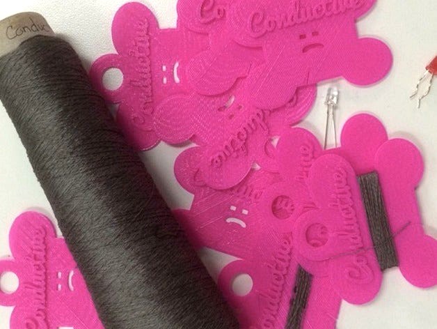 Conductive Thread Bobbin by darahartley