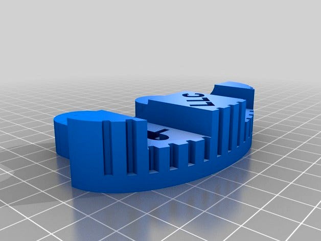Convex Footstop for Longboard by dave-it