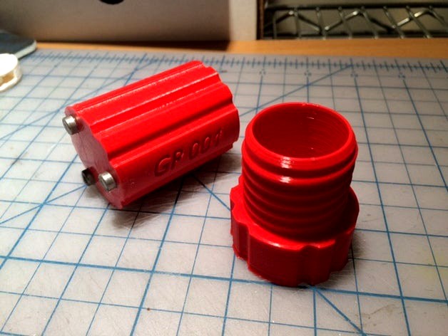 GP 001- Geo Cache Container by Gothampixel