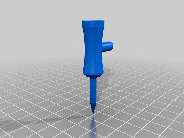 Golf Tee with Pointer by ghansen90