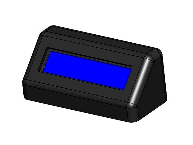 LCD stand for 16x2 Arduino display by shendriks