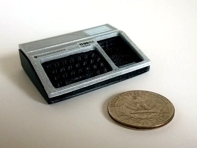 Mini Texas Instruments TI-99/4A by RabbitEngineering
