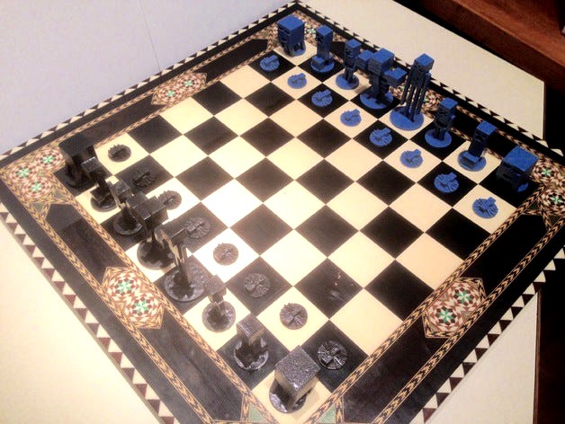 Minecraft Chess by Jeremy8077