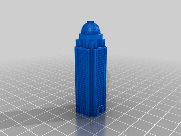 Aegon Center/Mercer BUilding Louisville, KY by 3DPrintLouisville