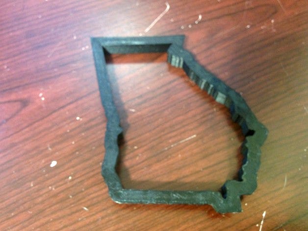 Georgia Cookie Cutter by 2ROBOTGUY