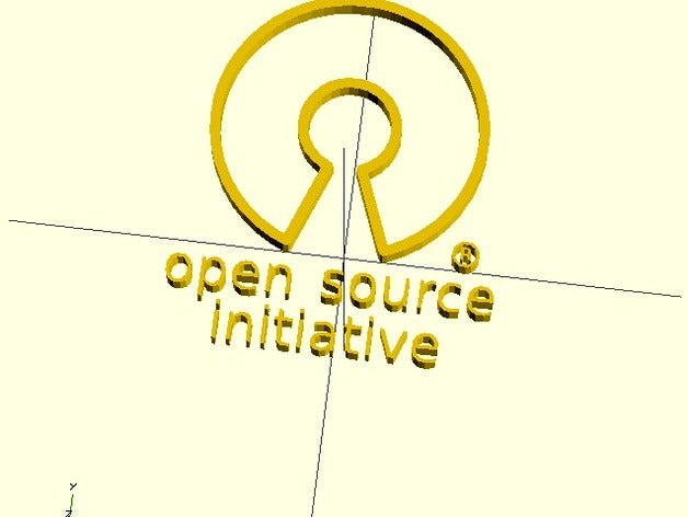 Opensource initiative logo  by dpruim