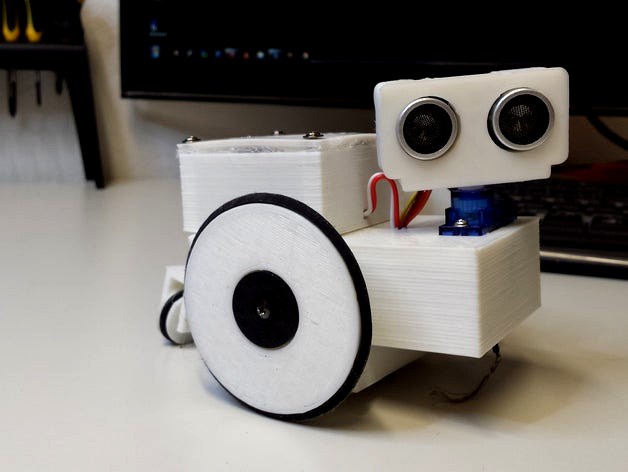 ArduBot - 3D Printed Arduino robot by davidhrbaty