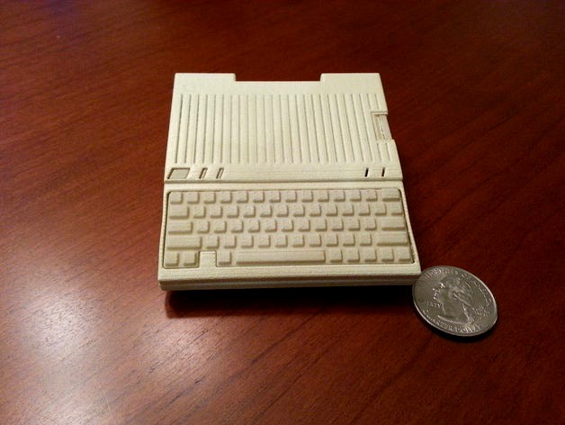 Apple IIc Raspberry Pi case - Model A+ by option8