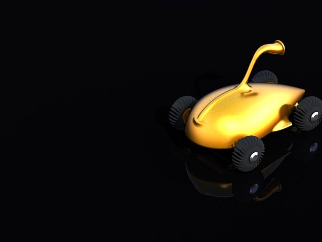 Conceptual air-powerd toy car by Defauld
