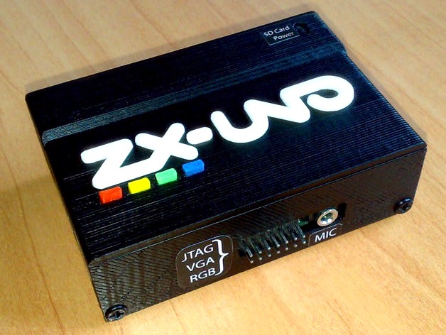ZX-Uno case, a Sinclair ZX Spectrum clone by Mejias3D
