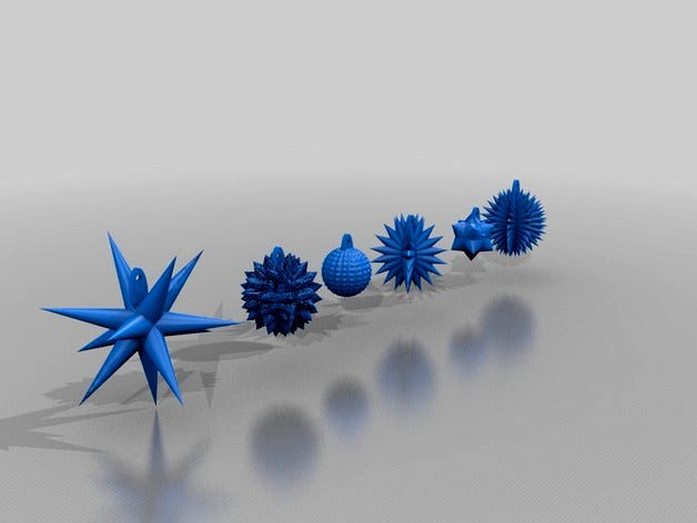 X'mas Ornaments by Alzz